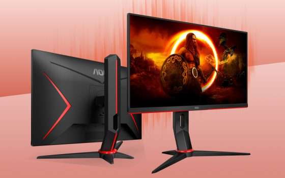 Monitor gaming curvo AOC (27 pollici, 240 Hz) in sconto: l'AFFARE