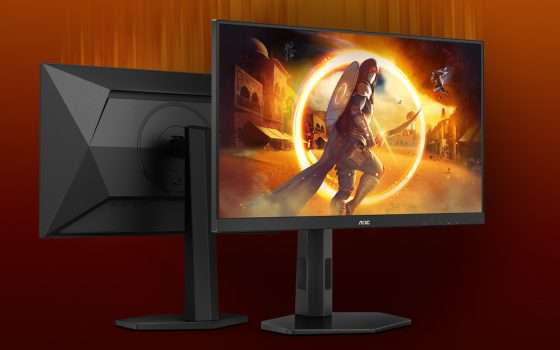 Monitor gaming da 27 pollici (180Hz, QHD, 1ms) a 189€: l'offerta