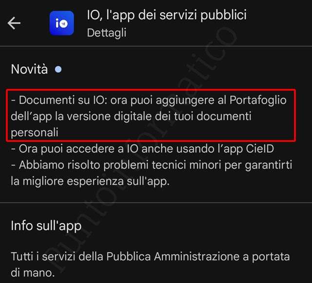 L'ultima versione dell'app IO introduce il supporto a IT-Wallet