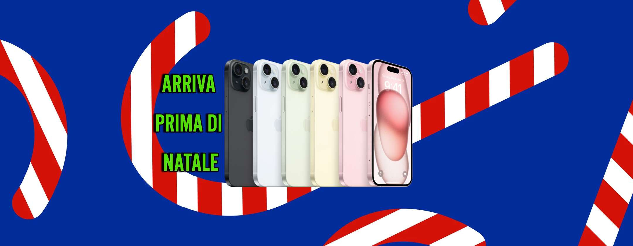 Apple iPhone 15 a 730€ su Amazon e arriva prima di Natale