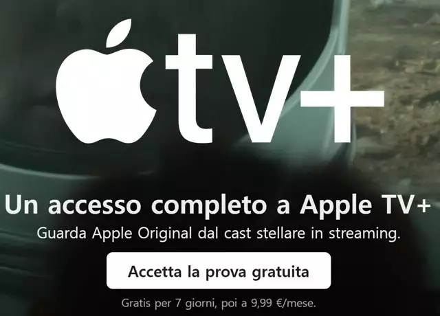 Attiva la prova gratis di Apple TV+