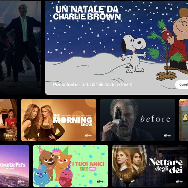 I contenuti in streaming su Apple TV+