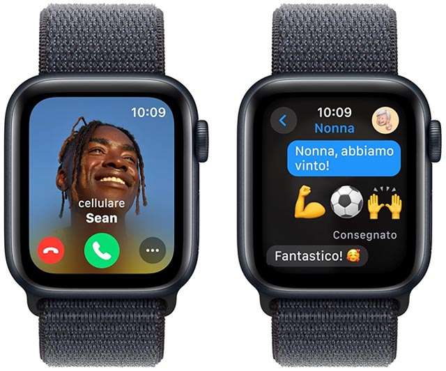 Lo smartwatch Apple Watch SE di seconda generazione