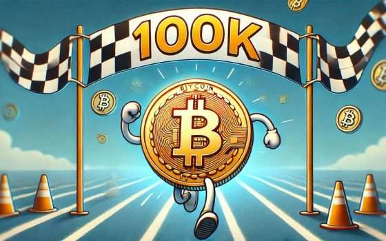 Bitcoin a 100.000 dollari, per la prima volta nella storia