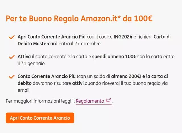 buono regalo amazon 100 euro