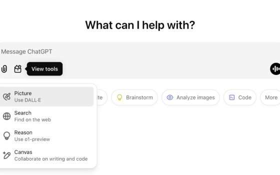 ChatGPT Canvas disponibile per tutti, con nuove funzionalità