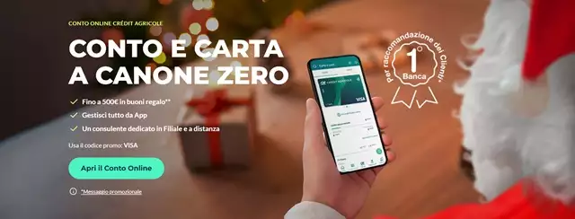 conto online credit agricole