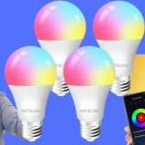 Lampadine LED multicolore: pacco da 4pz per casa smart e colorata (-20%)