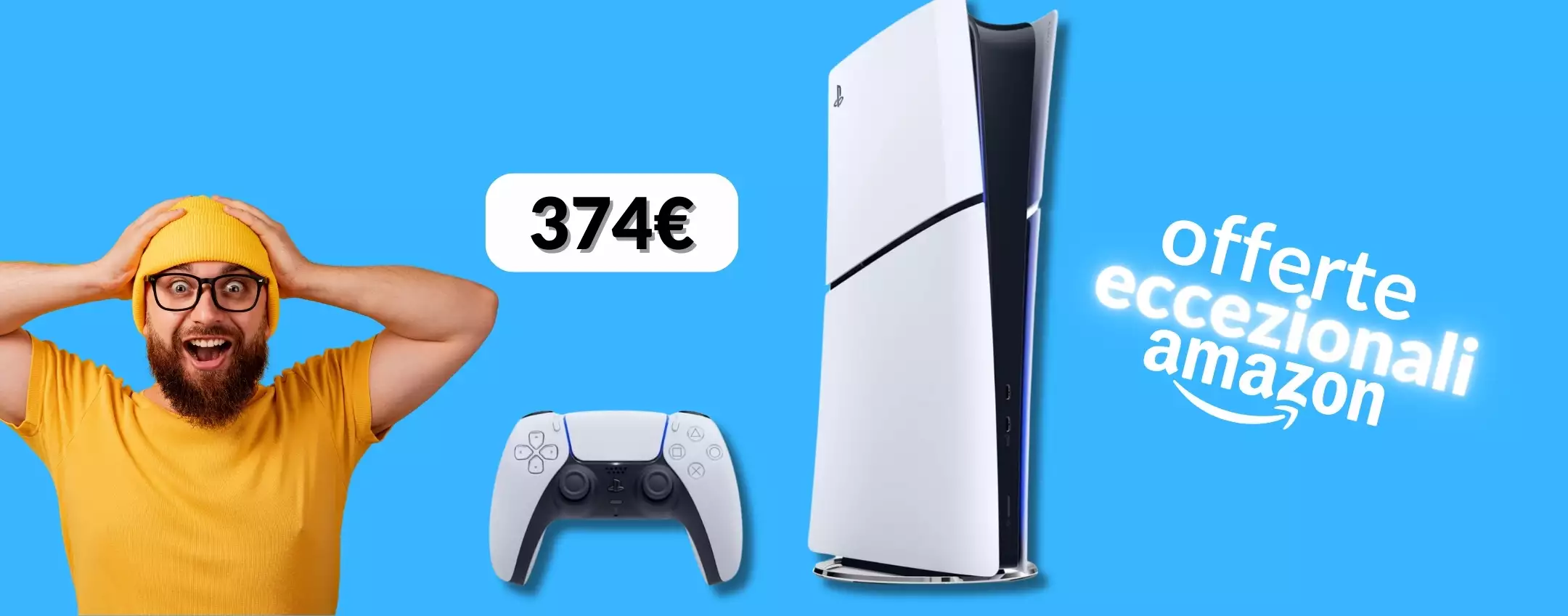 PlayStation 5 Digital Slim torna a 374€ in 5 rate e arriva prima di Natale