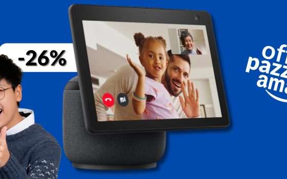 Echo Show 10 si sposta con te: Alexa e schermo gigantesco (-26%)