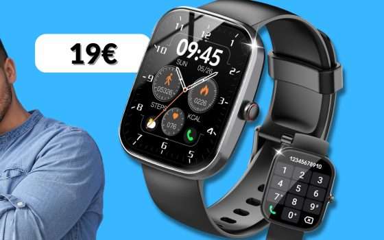 Smartwatch o smartphone? Telefonate e funzioni tech con 19€ su Amazon