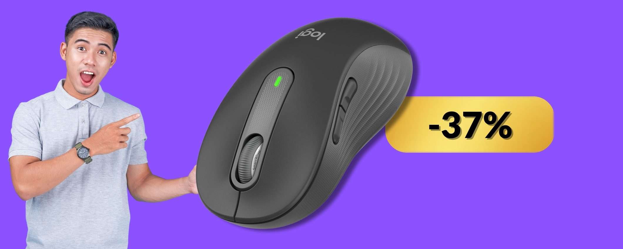 Torna su Amazon il mouse wireless di Logitech: tutto da personalizzare