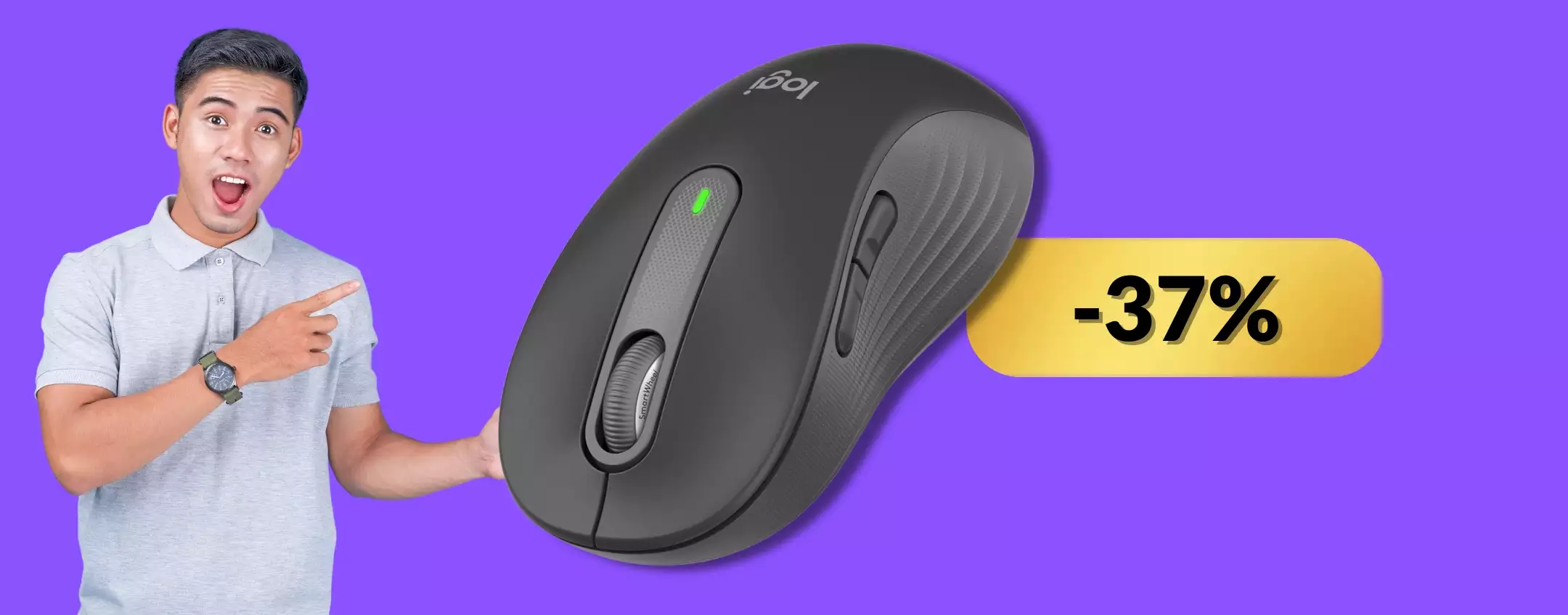 Torna su Amazon il mouse wireless di Logitech: tutto da personalizzare