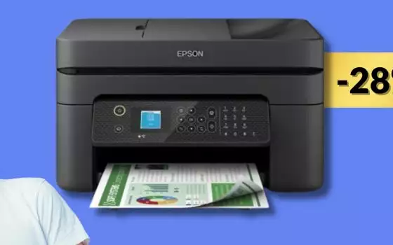 Stampante multifunzione A4 Epson: a questo prezzo è surreale (-28%)