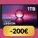 Lenovo Legion Go: 200€ di sconto sulla console portatile più ambita