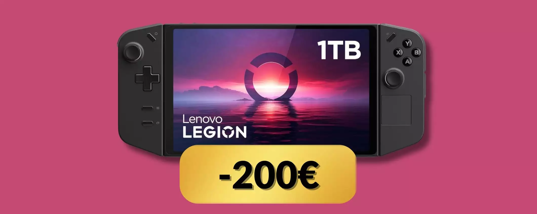 Lenovo Legion Go: 200€ di sconto sulla console portatile più ambita