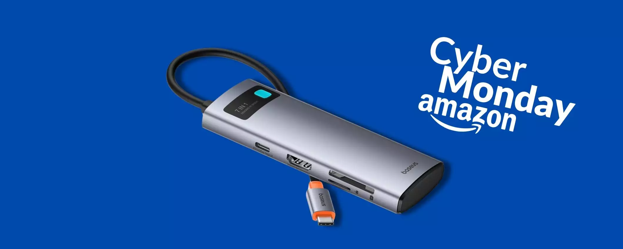 Adattatore USB C 7 in 1 da capogiro per collegare qualsiasi device