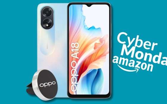 OPPO A18: sotto i 100€ è lo smartphone da acquistare al Cyber Monday