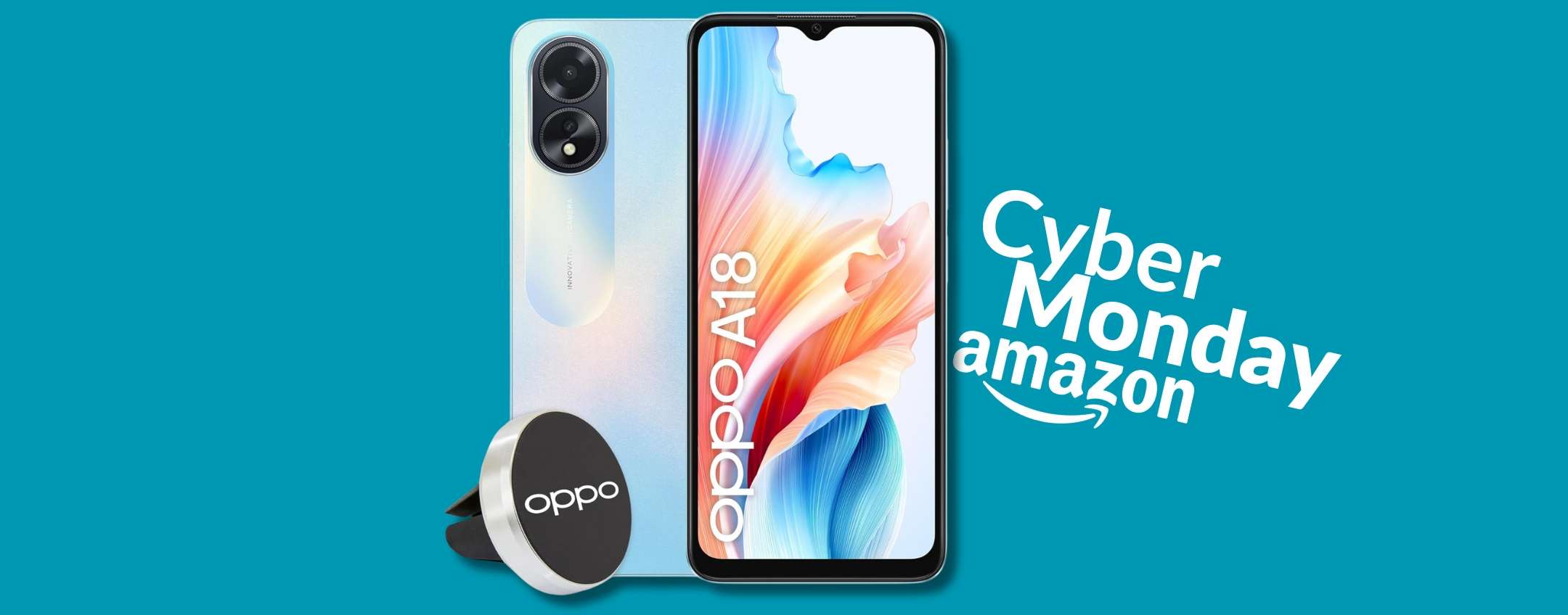 OPPO A18: sotto i 100€ è lo smartphone da acquistare al Cyber Monday