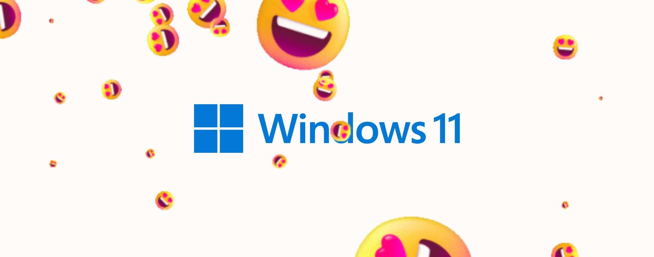 Windows 11, pulsante per le emoji nella barra delle applicazioni