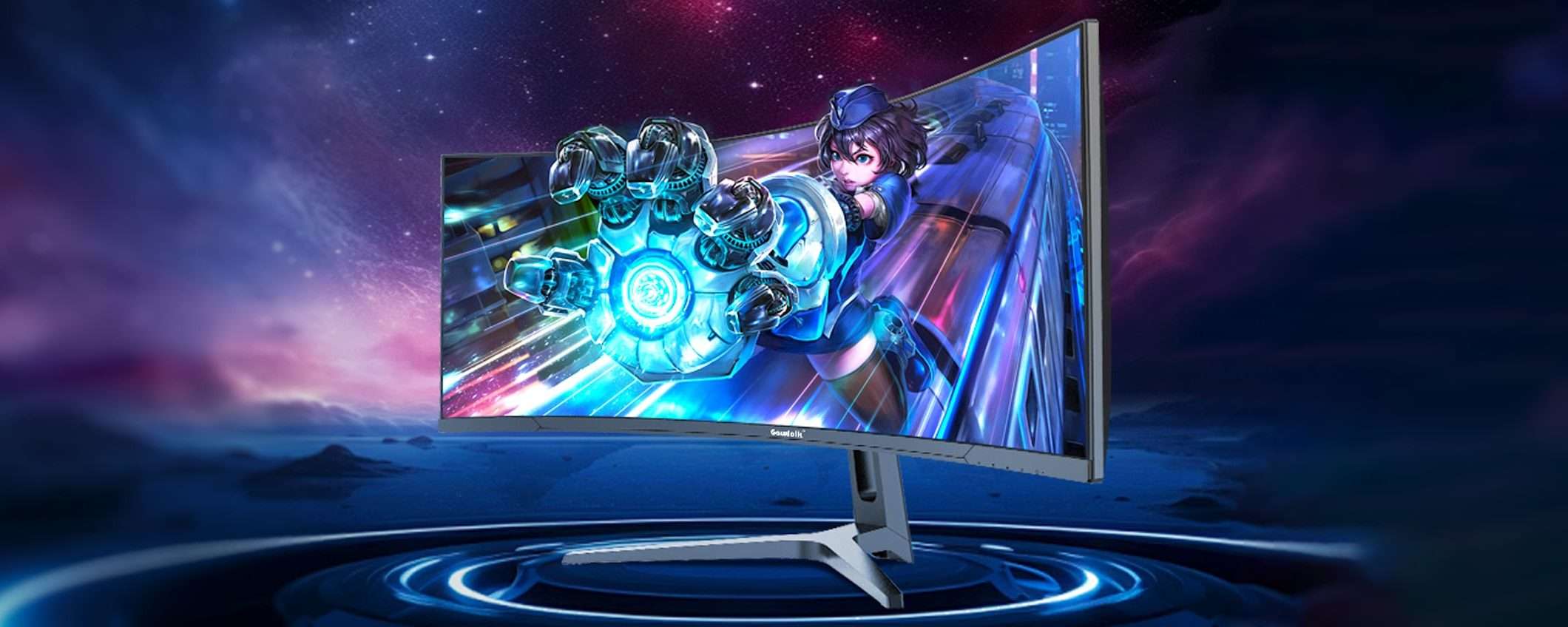 Monitor gaming ultrawide Gawfolk da 34 pollici a soli 227€ (offerta)