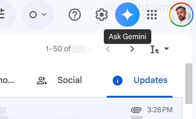 Gemini è disponibile nelle caselle di posta elettronica Gmail