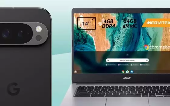 Pixel 9 e Acer Chromebook insieme: SUPER SCONTO sul bundle