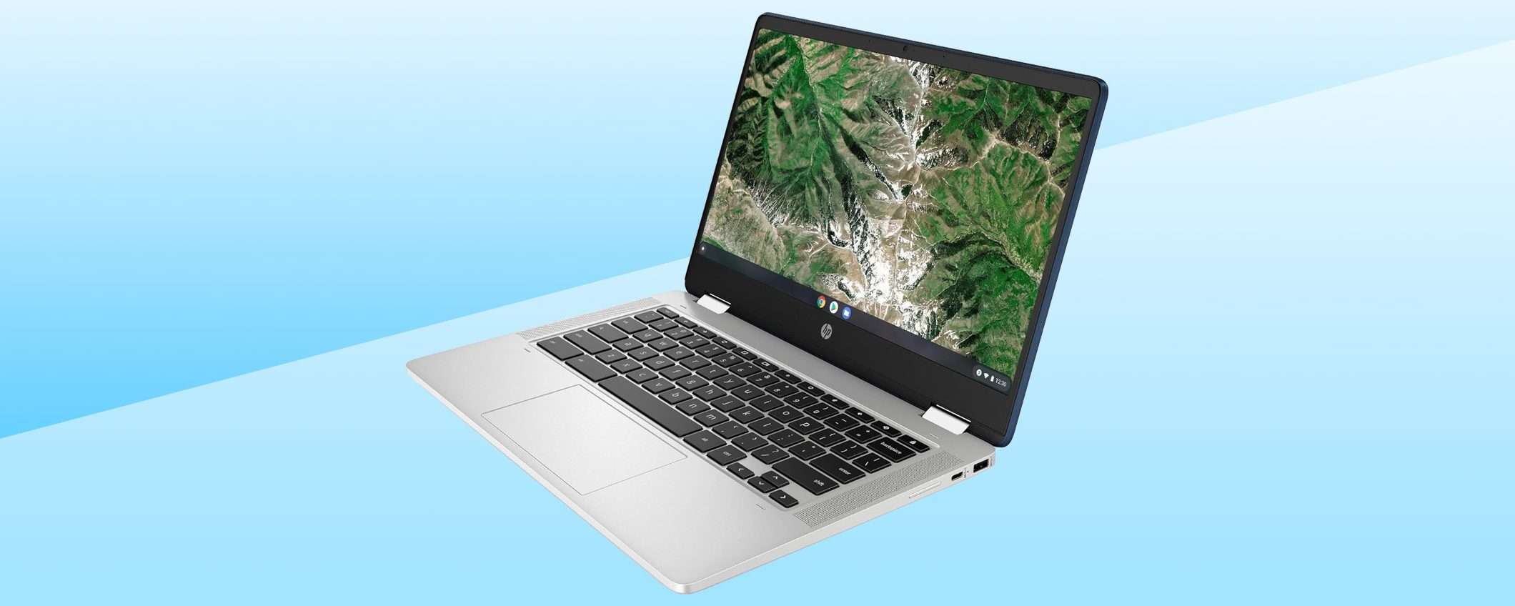 Chromebook HP touch a 249€ con 100 GB gratis su Google One