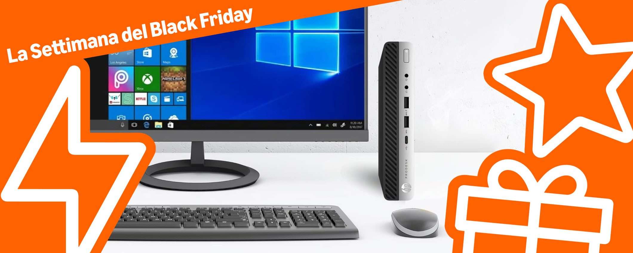 HP ProDesk: Mini PC a PREZZO STRACCIATO nel Cyber Monday