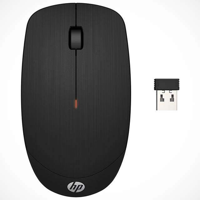 Il design del mouse wireless HP X200