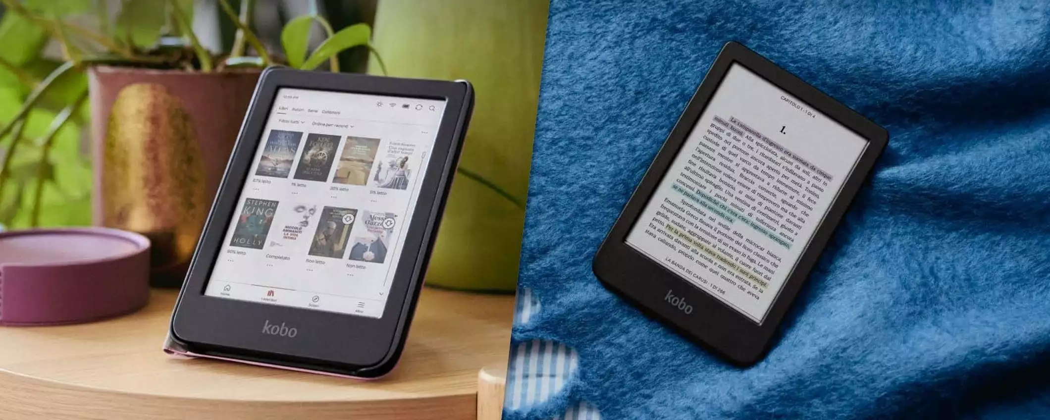 Kobo Clara Colour: l'eBook reader a colori è in SCONTO