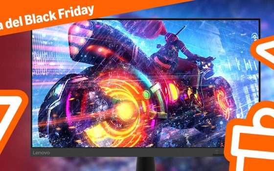 Cyber Monday: a 79€ questo monitor Lenovo è quasi regalato