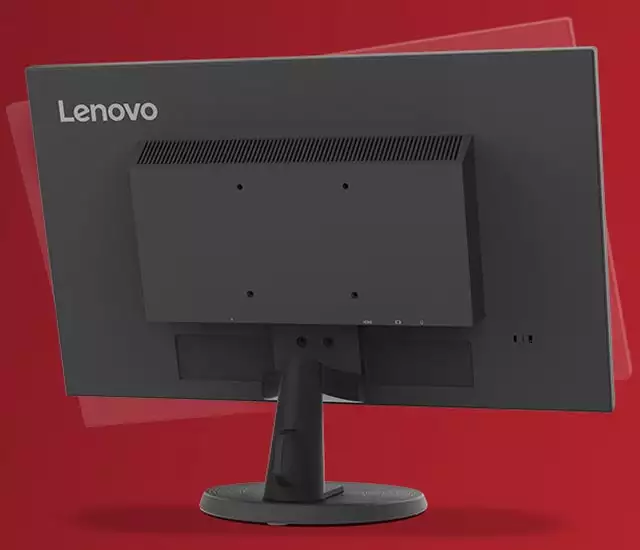 Il pannello posteriore del monitor Lenovo D24-45