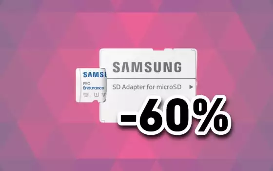 MicroSD Samsung: tanto spazio, piccolo prezzo su Amazon a 9€