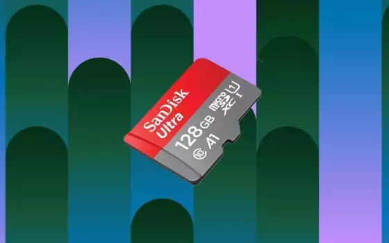 MicroSD SanDisk Ultra 128GB a 12€ su Amazon è fantastica