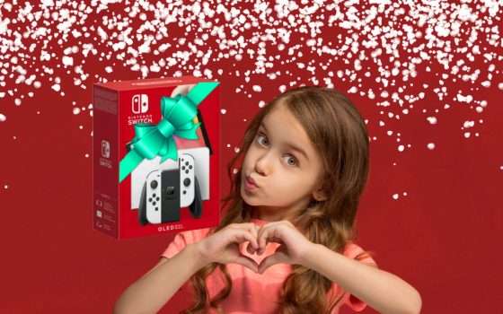 Miglior regalo di Natale? Nintendo Switch OLED a 296€ su eBay