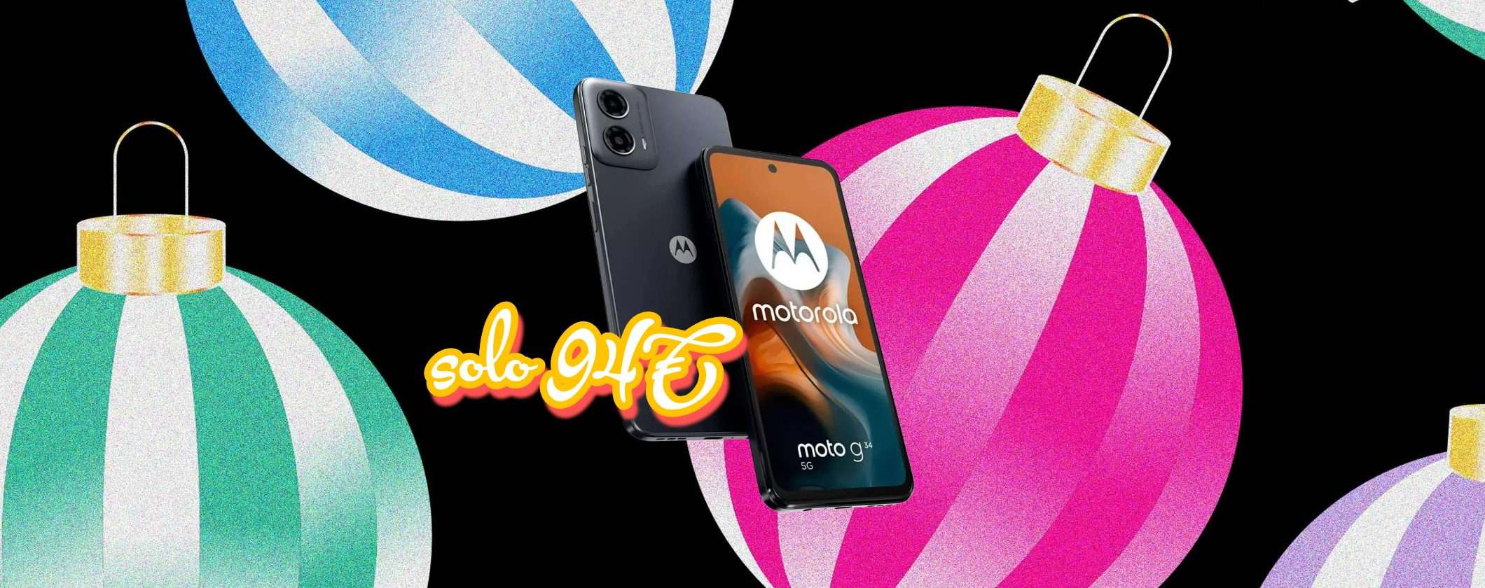 motorola moto g34 a 94€ è follia pura su eBay