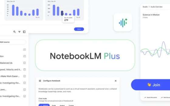 NotebookLM di Google, fare domande ai conduttori AI del podcast