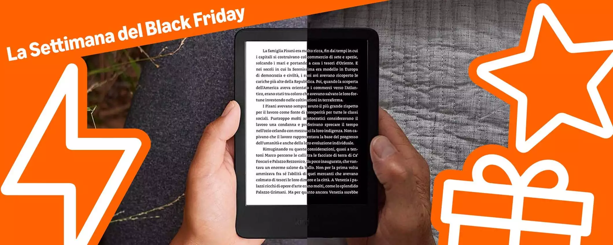 eBook reader: il nuovo Kindle è in OFFERTA per il Cyber Monday