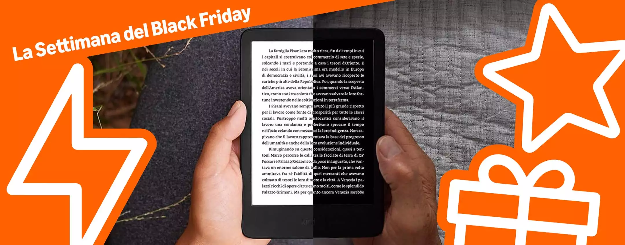 eBook reader: il nuovo Kindle è in OFFERTA per il Cyber Monday