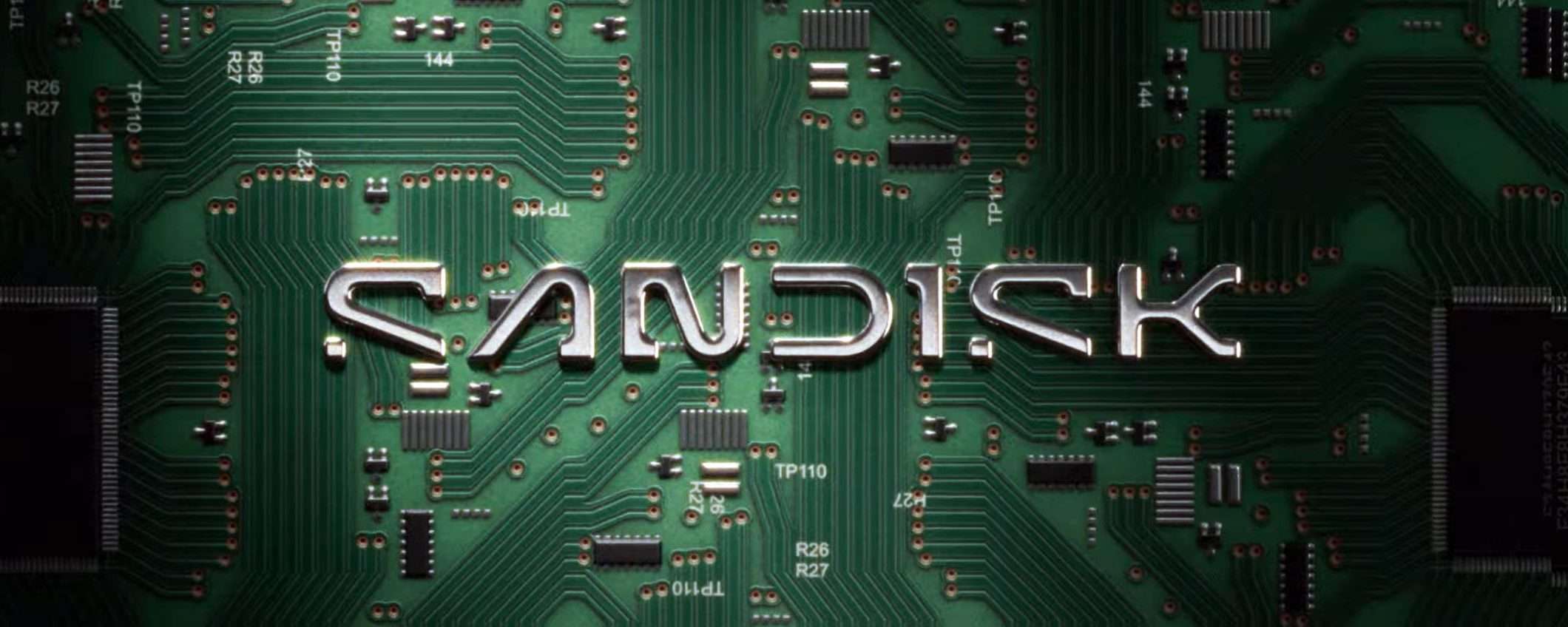 Sandisk cambia pelle: nuovo logo, nuova identità