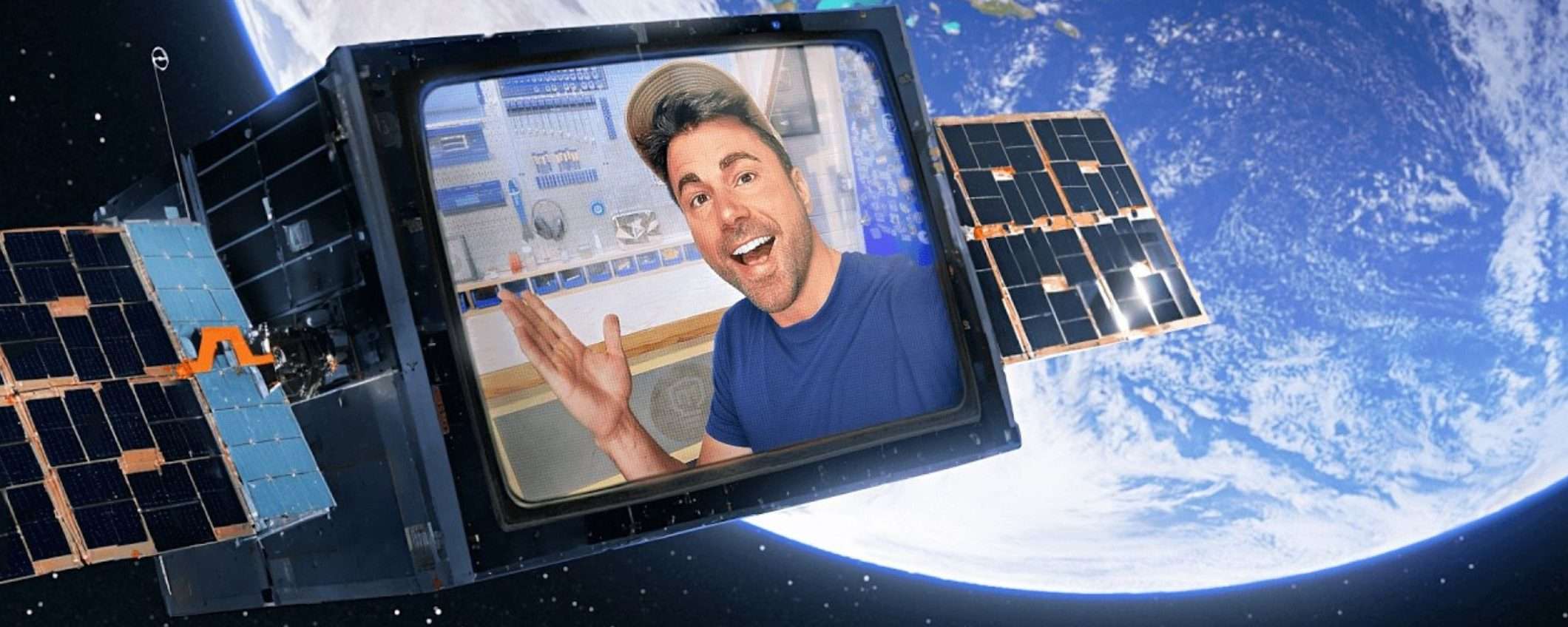 Ex ingegnere NASA crea satellite per scattare selfie dallo spazio