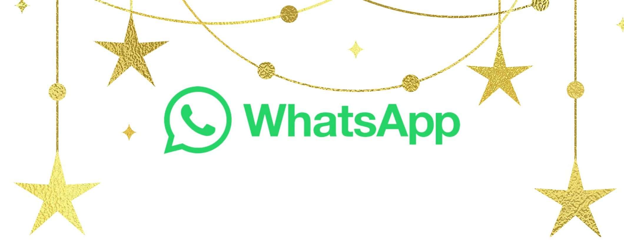 WhatsApp, effetti per videochiamate e stickers per Capodanno