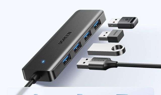 Hub USB 4-in-1