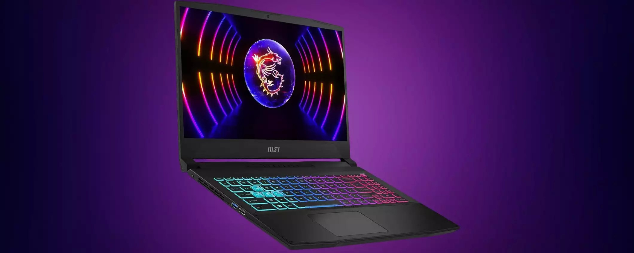 Notebook da gaming MSI (i7, RTX 4070): prezzo CROLLATO di oltre 500 euro