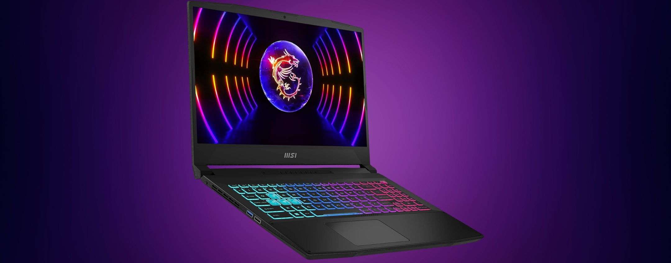 Notebook da gaming MSI (i7, RTX 4070): prezzo CROLLATO di oltre 500 euro