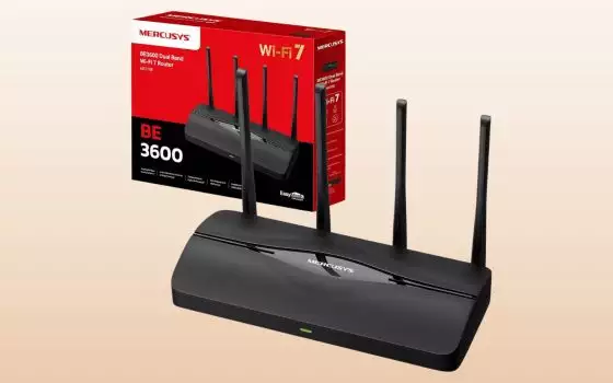 Router WiFi 7 Mercusys TP-Link: primo sconto Amazon con coupon (-30€)