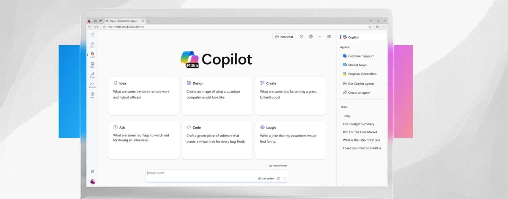 Microsoft 365 Copilot Chat con GPT-4o, ecco le novità