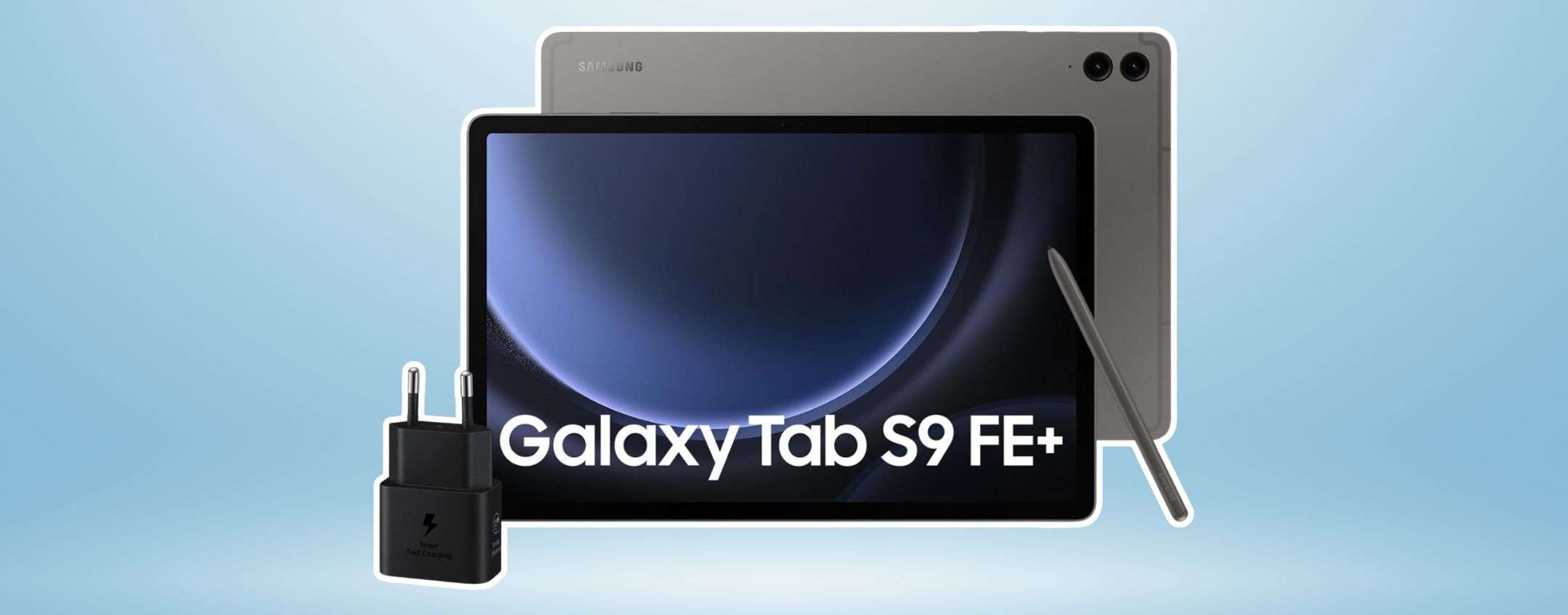 Samsung Galaxy Tab S9 FE+: tablet Android al minimo storico Amazon