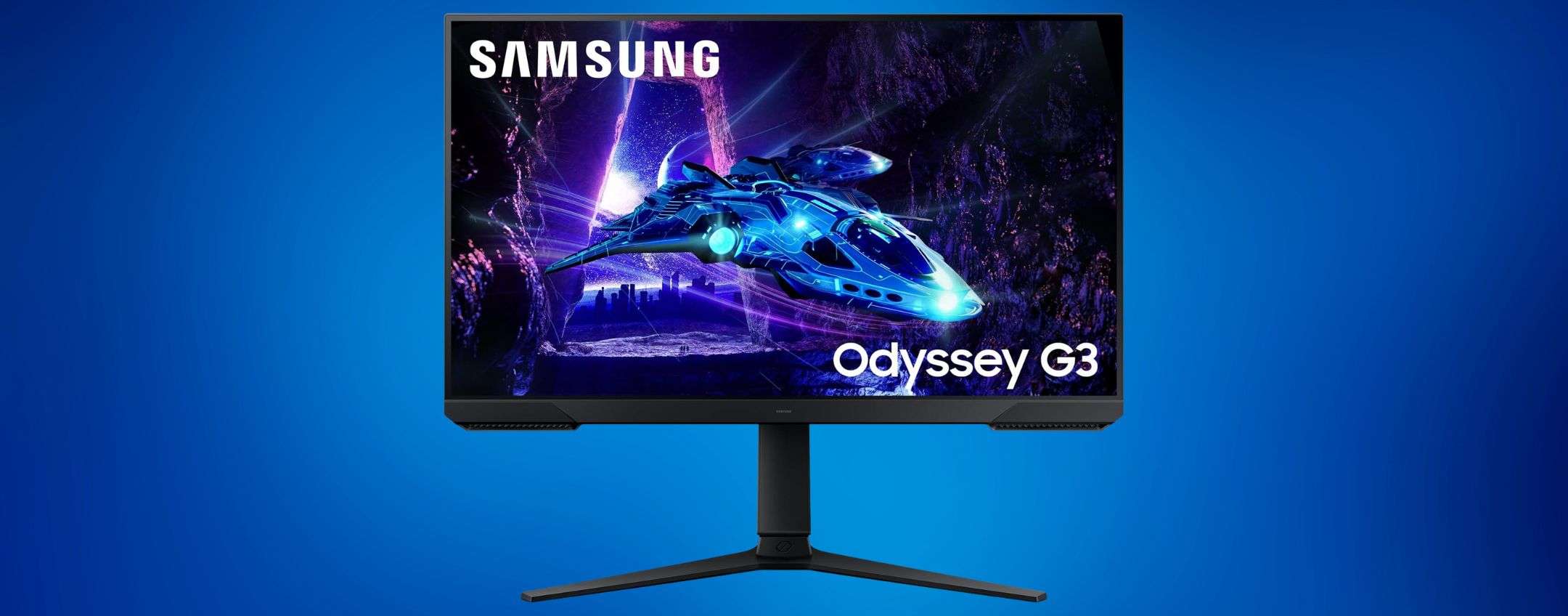 Samsung Odyssey G3: monitor da gaming (FHD, 180Hz) in forte sconto (-40%)